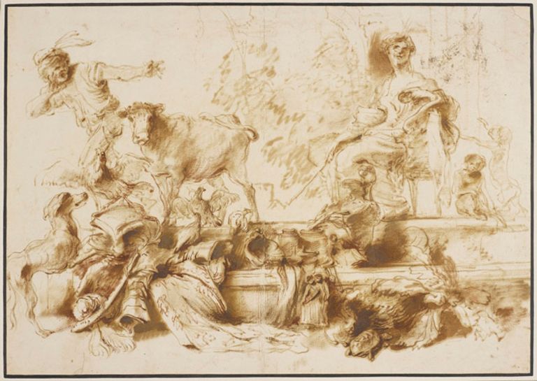 Blogger's Event on Castiliogne: the Lost Genius - Queen's Gallery, Royal Collection