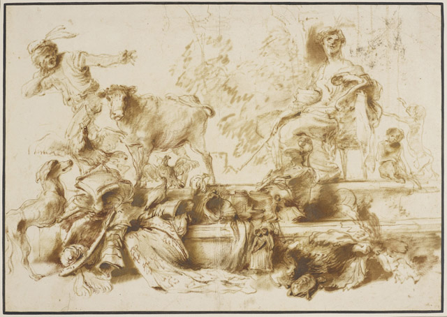 Blogger's Event on Castiliogne: the Lost Genius - Queen's Gallery, Royal Collection