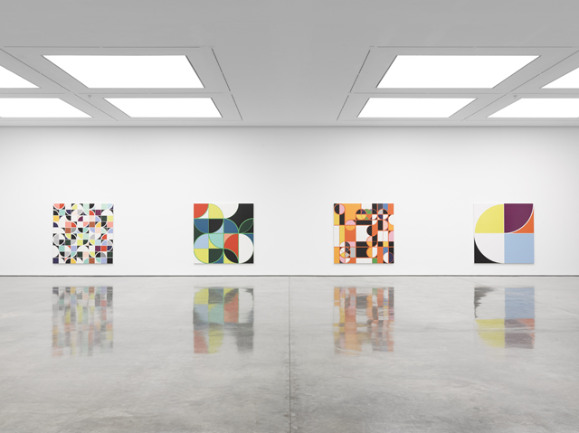 Sarah Morris: Bye Bye Brazil and Marcius Galan: Geometric Progression - White Cube Bermondsey