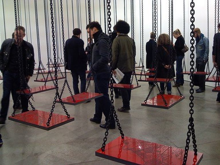 My Heavy Boots and Mona Hatoum's Bunker at White Cube